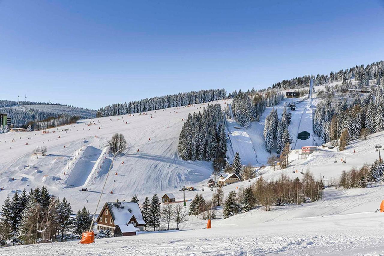 Pension Und Gaststaette Naturbaude Eschenhof Oberwiesenthal Ngoại thất bức ảnh